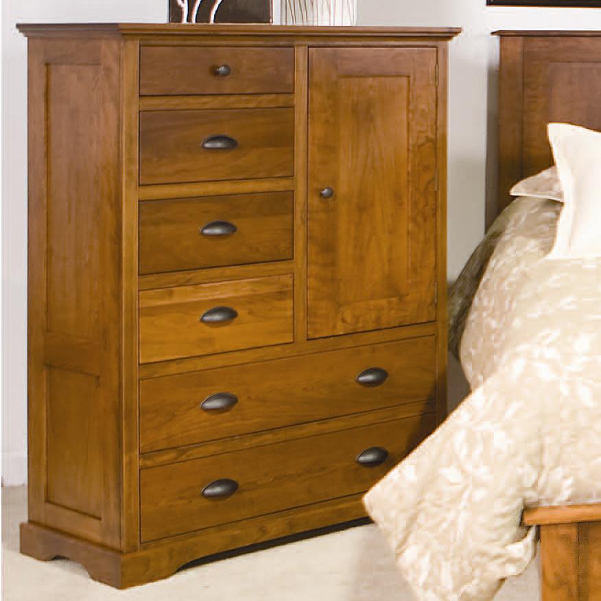 Daniel s Amish Elegance 31 3510 6 Drawer Armoire with 1 Door